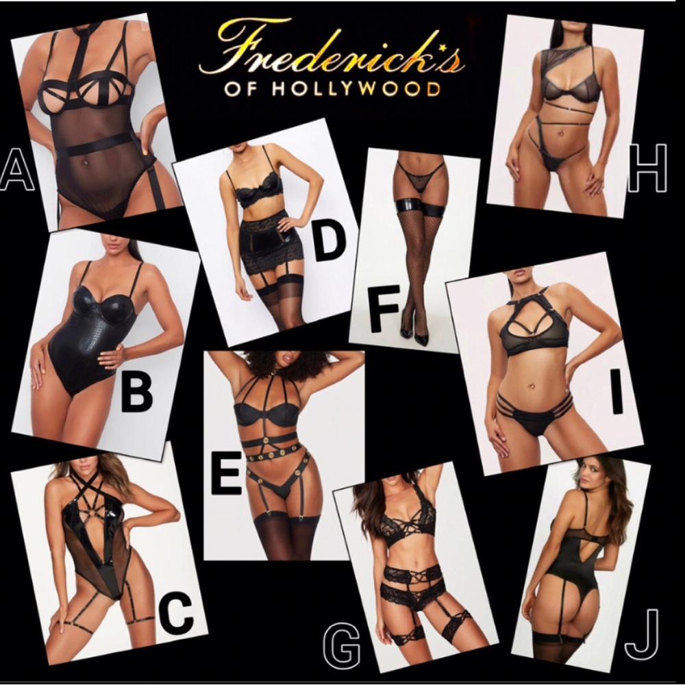 Victoria's Secret VS Black Babydoll Set- NWT Baby doll lingerie - Picture 2 of 16